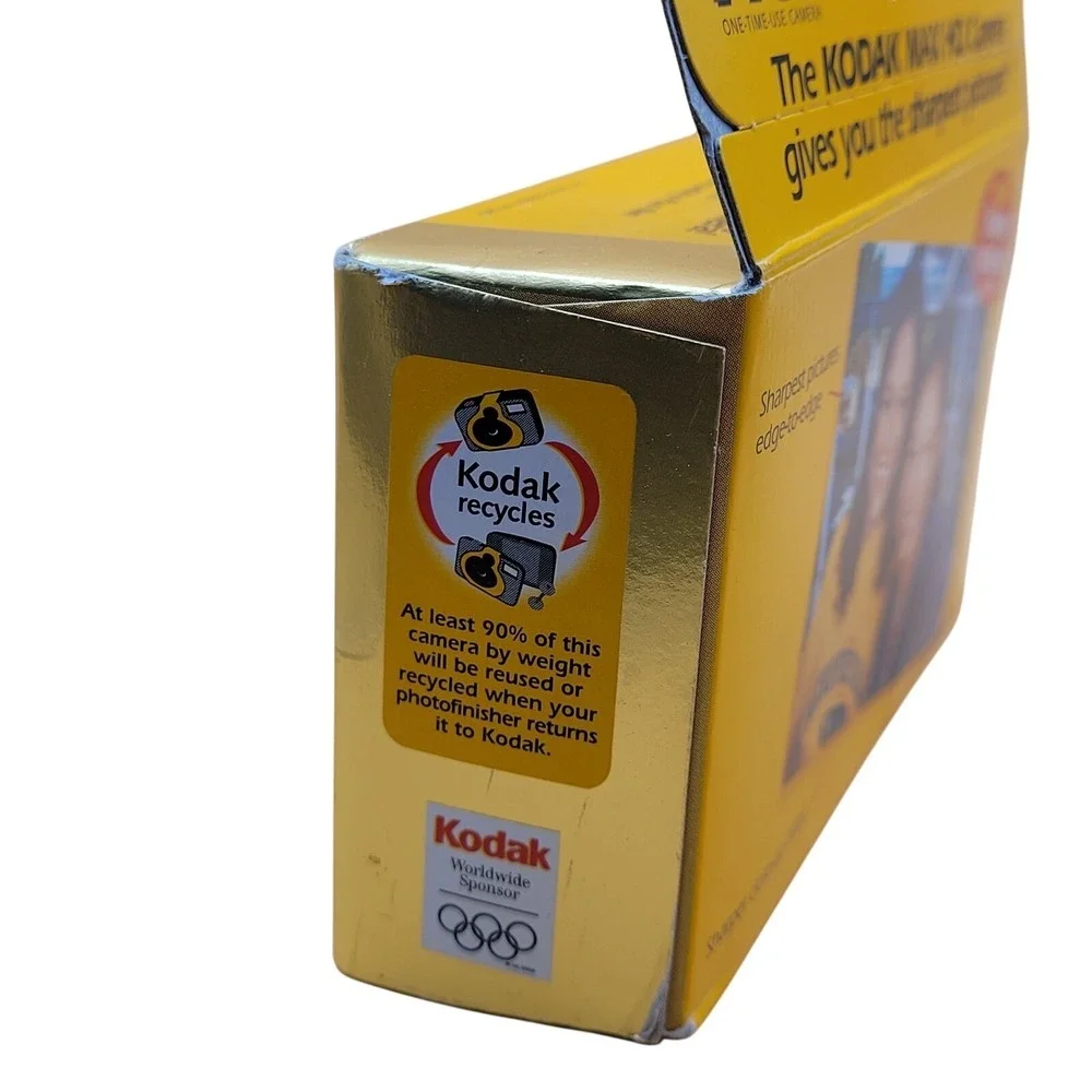 Kodak MAX HQ One-Time Use Camera 800 Film 27 Exposures‎ NEW IN BOX Expired